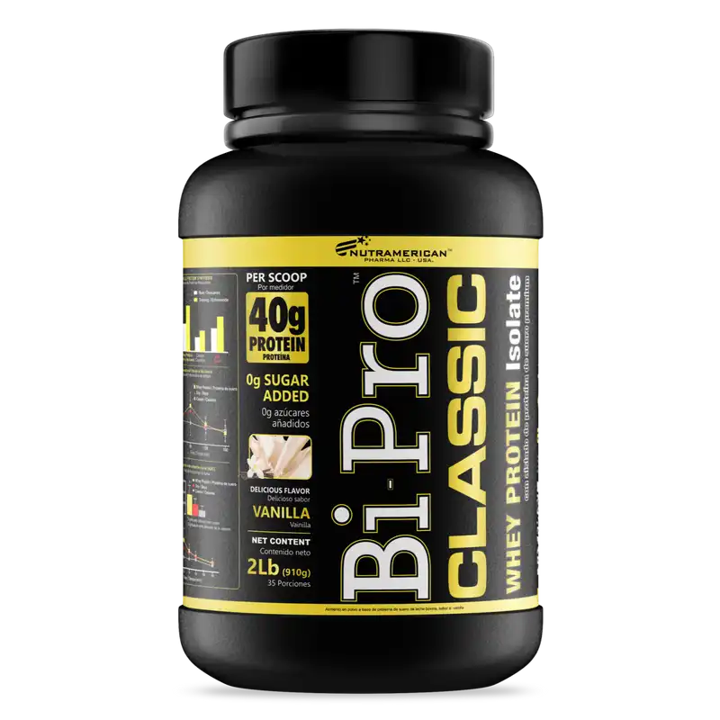 Bipro Classic Vainilla 2lb - Proteína de suero de leche