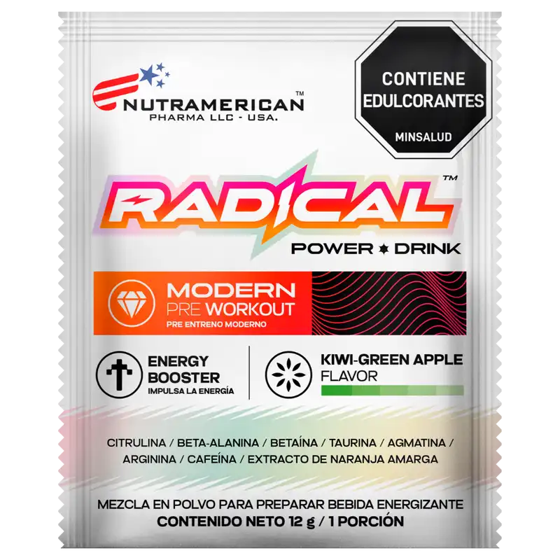 Radical Power Drink - Pre entreno